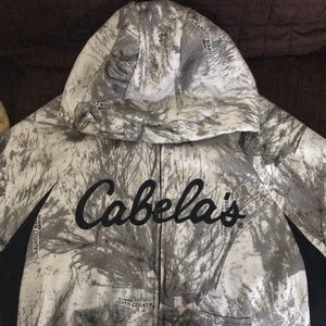 Cabelas open country zip up sweatshirt